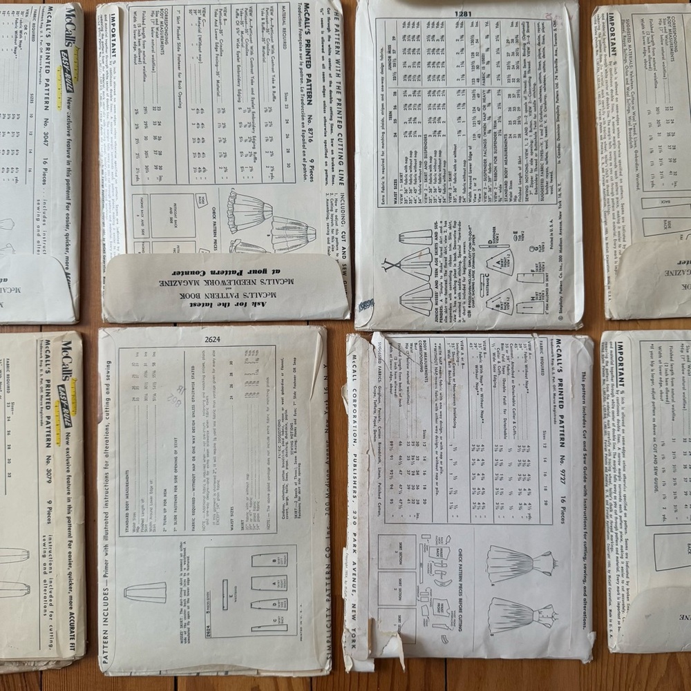 14 Vintage Sewing Patterns from the 1950’s & 60’s - Uncut - Picture 9 of 12